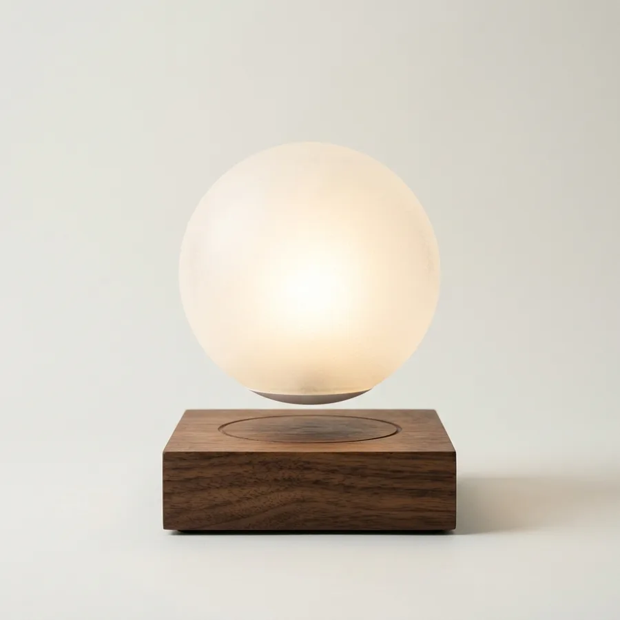 Levitating Orb Lamp